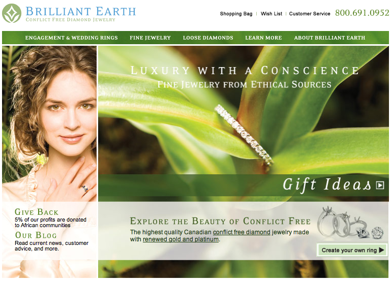 Fab Site: Brilliant Earth Fab Site: Brilliant Earth